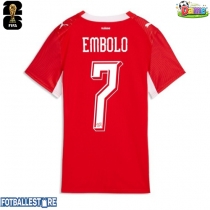 Sveits Breel Embolo #7 Hjemmedrakt Dame VM 2026 Kortermet